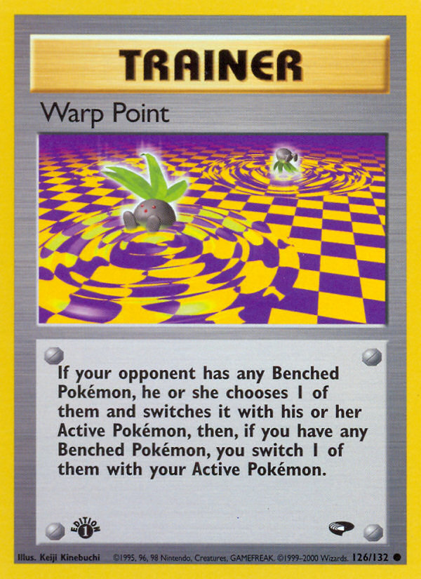 Warp Point (126/132) [Gym Challenge 1st Edition] | Game Haven TX