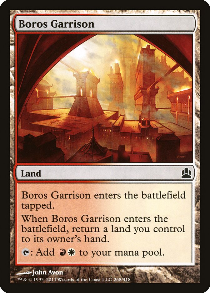 Boros Garrison [Commander 2011] | Game Haven TX