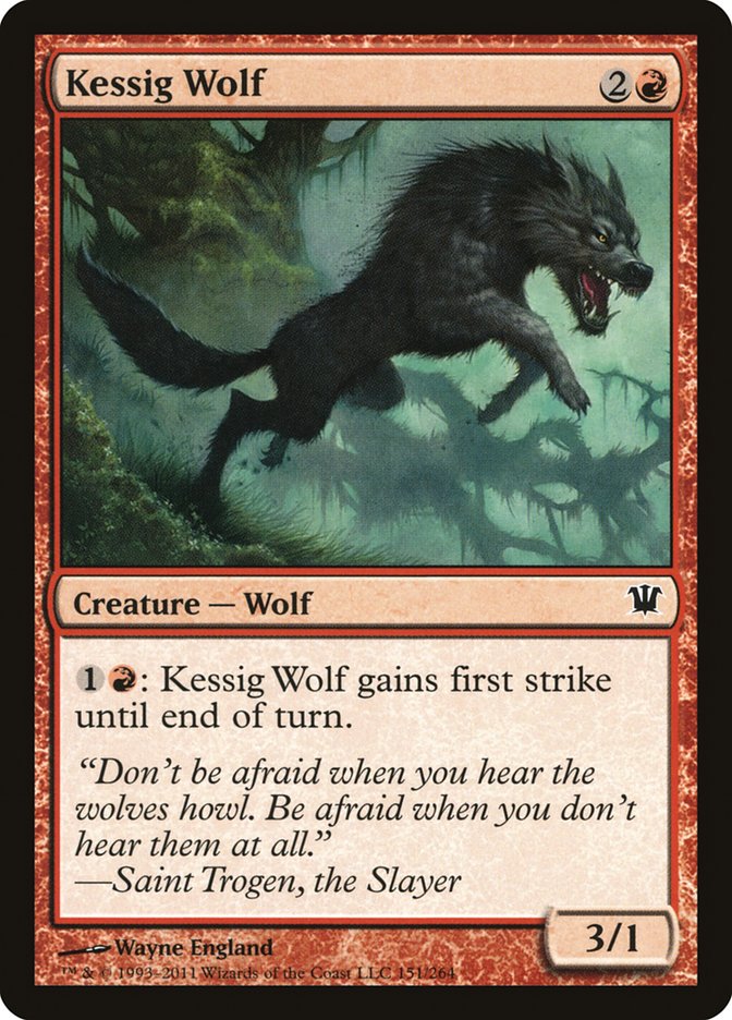 Kessig Wolf [Innistrad] | Game Haven TX