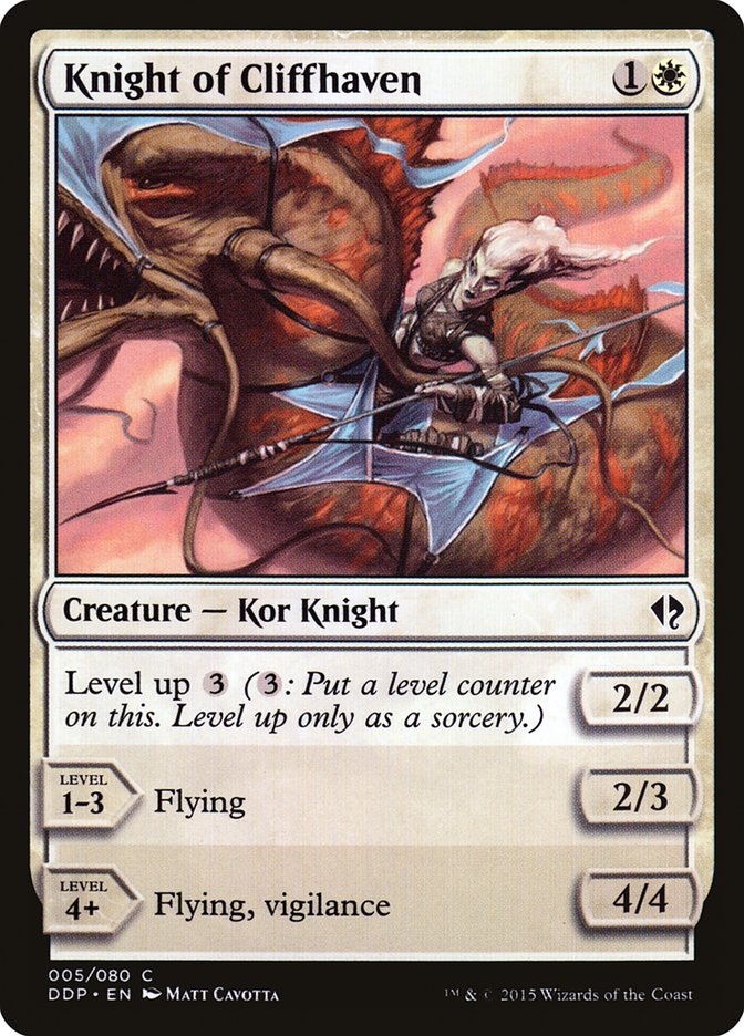Knight of Cliffhaven [Duel Decks: Zendikar vs. Eldrazi] | Game Haven TX