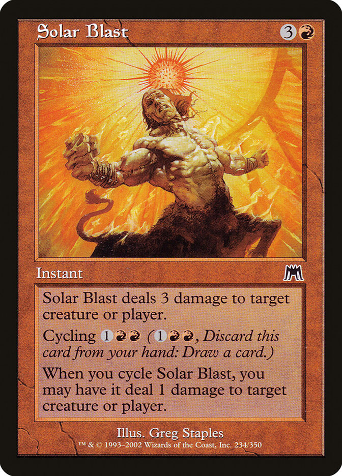 Solar Blast [Onslaught] | Game Haven TX