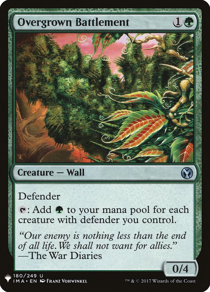 Overgrown Battlement [Mystery Booster] | Game Haven TX