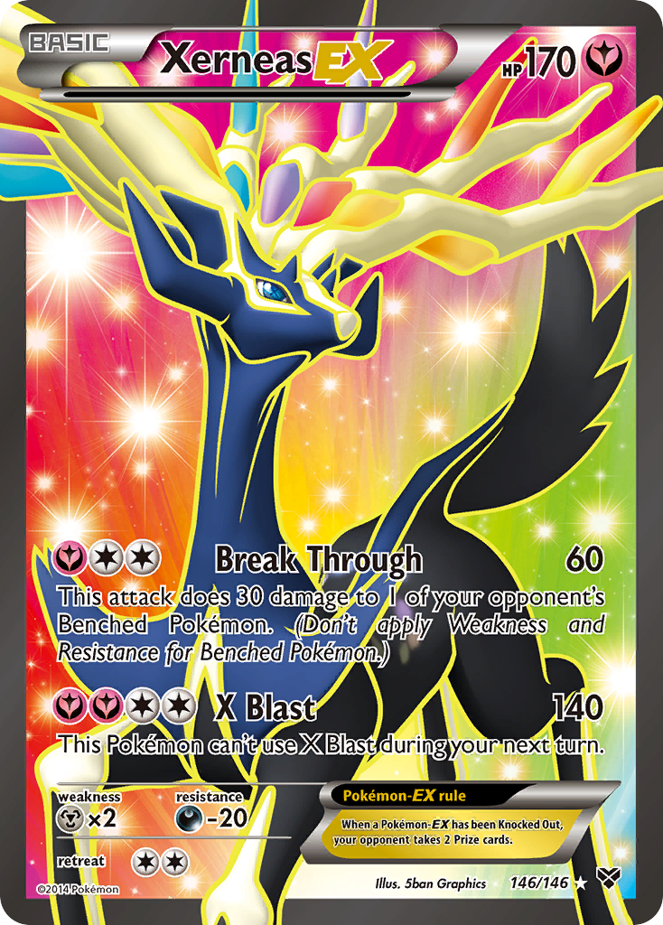 Xerneas EX (146/146) [XY: Base Set] | Game Haven TX