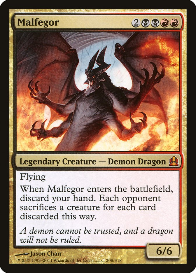 Malfegor [Commander 2011] | Game Haven TX