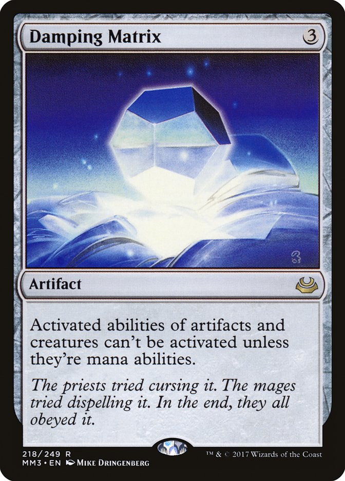Damping Matrix [Modern Masters 2017] | Game Haven TX