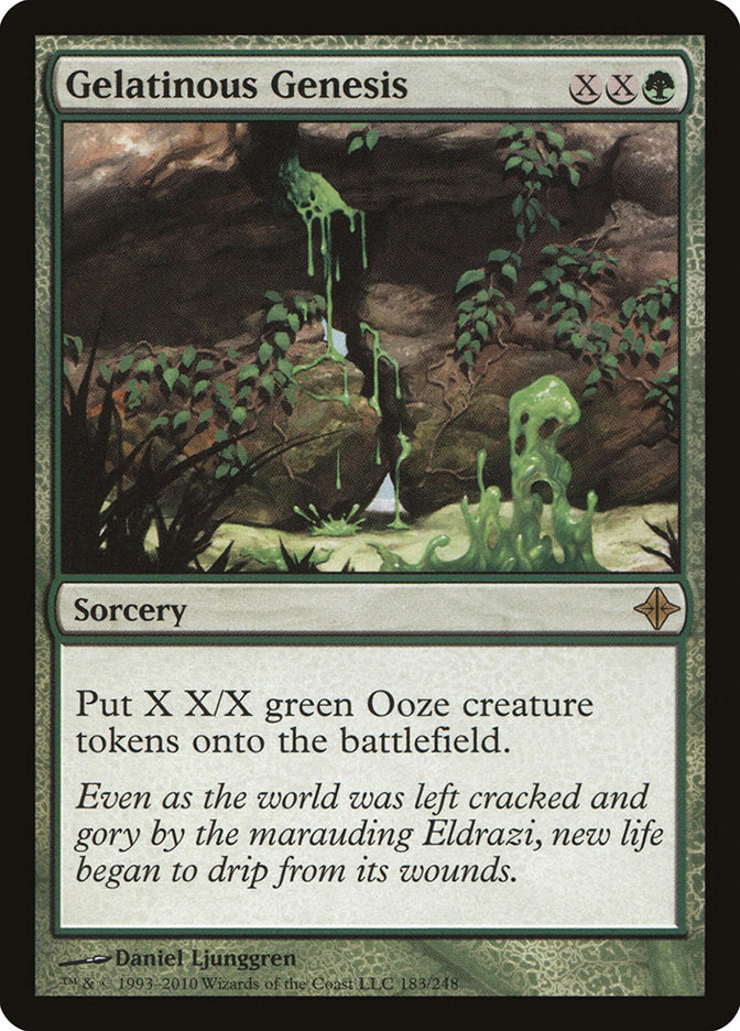 Gelatinous Genesis [Rise of the Eldrazi] | Game Haven TX