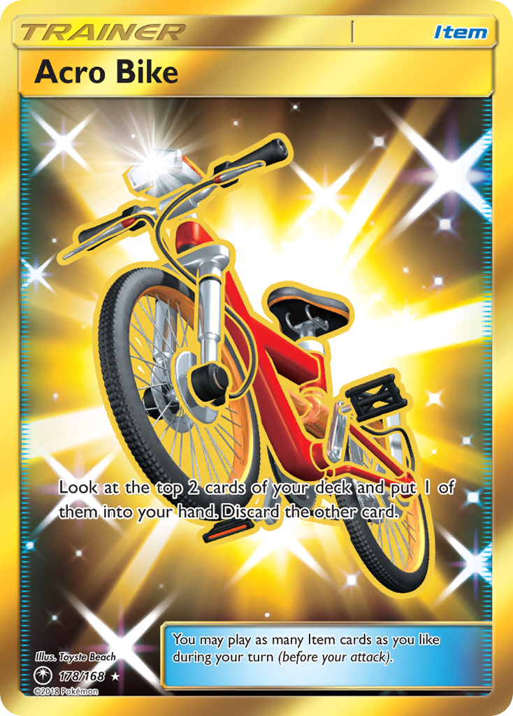 Acro Bike (178/168) [Sun & Moon: Celestial Storm] | Game Haven TX