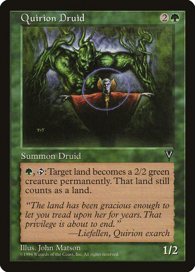 Quirion Druid [Visions] | Game Haven TX