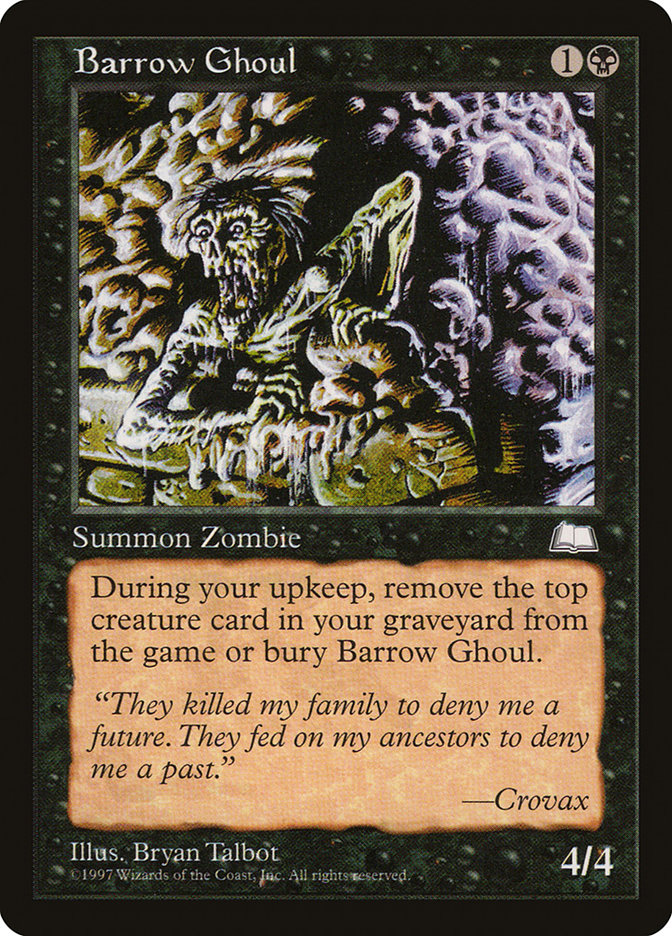 Barrow Ghoul [Weatherlight] | Game Haven TX