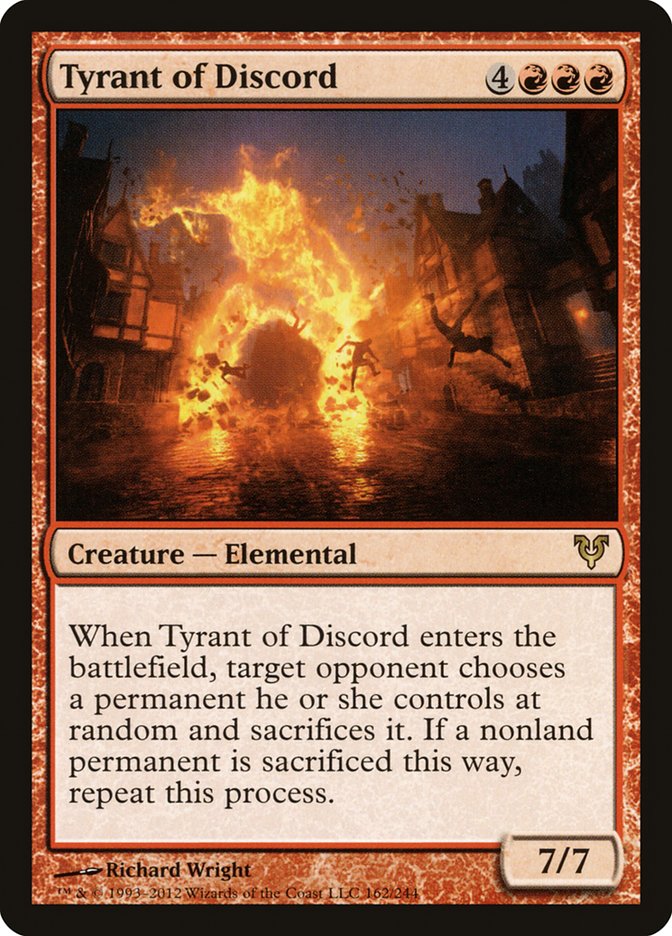 Tyrant of Discord [Avacyn Restored] | Game Haven TX