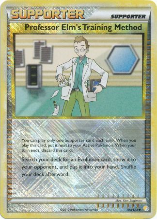 Professor Elm's Training Method (100/123) (League Promo) [HeartGold & SoulSilver: Base Set] | Game Haven TX