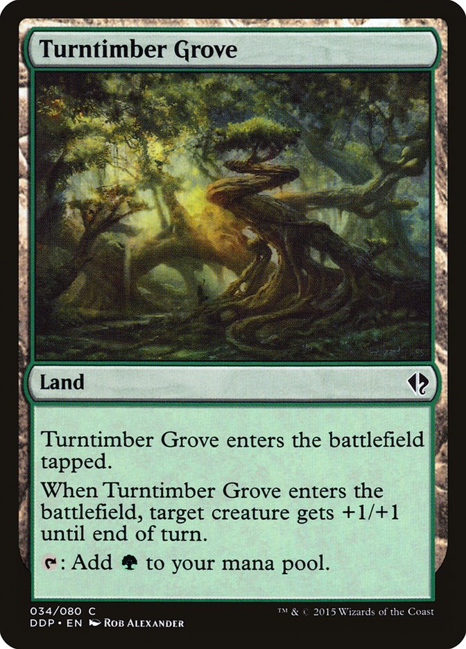 Turntimber Grove [Duel Decks: Zendikar vs. Eldrazi] | Game Haven TX