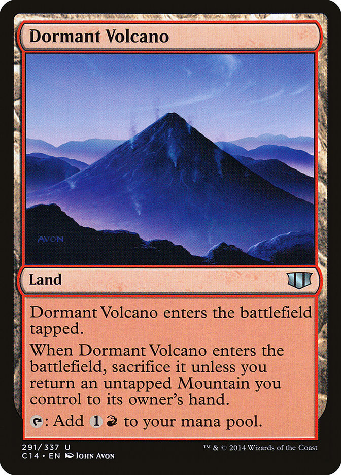 Dormant Volcano [Commander 2014] | Game Haven TX