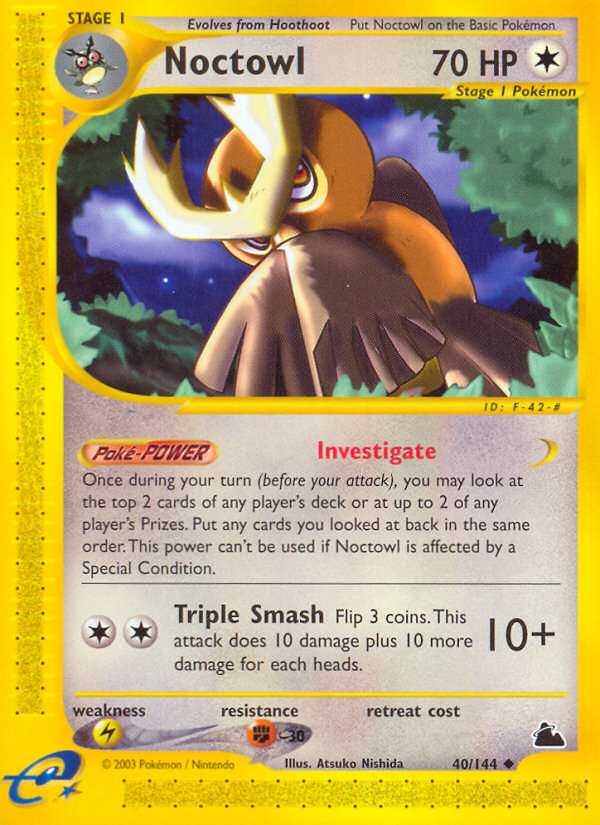 Noctowl (40/144) [Skyridge] | Game Haven TX