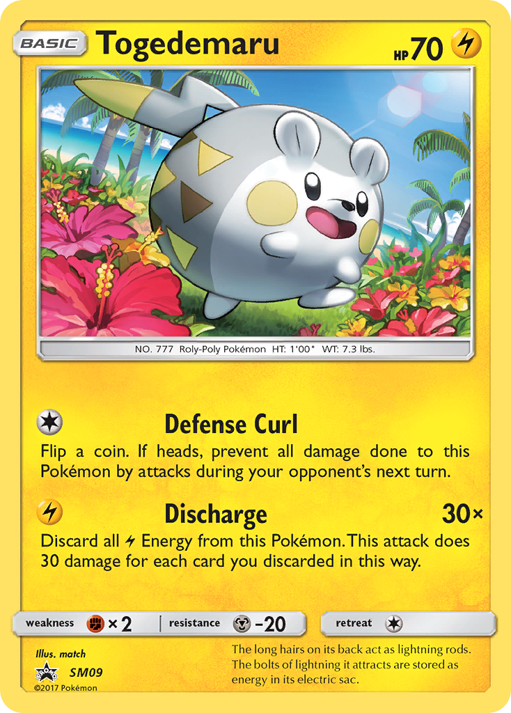 Togedemaru (SM09) [Sun & Moon: Black Star Promos] | Game Haven TX