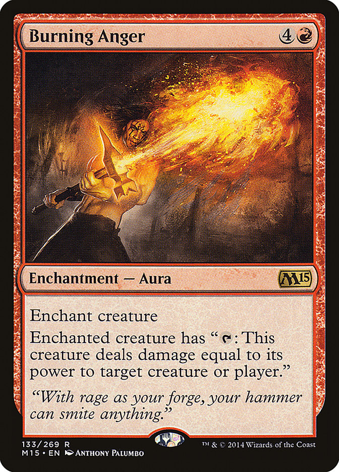 Burning Anger [Magic 2015] | Game Haven TX