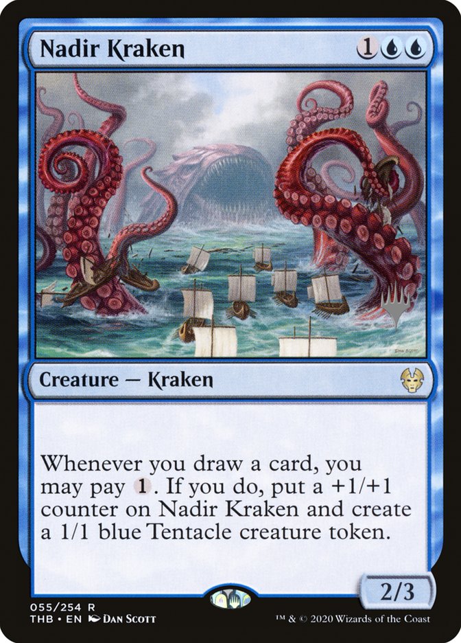 Nadir Kraken (Promo Pack) [Theros Beyond Death Promos] | Game Haven TX