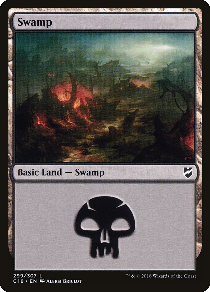 Swamp [Commander 2018] | Game Haven TX
