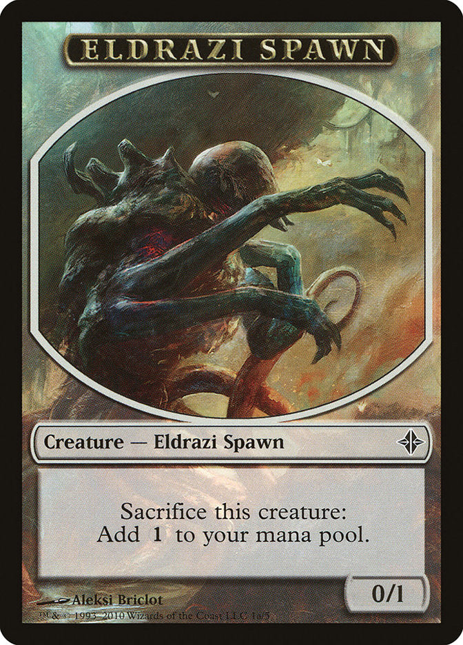 Eldrazi Spawn (1a/5) [Rise of the Eldrazi Tokens] | Game Haven TX