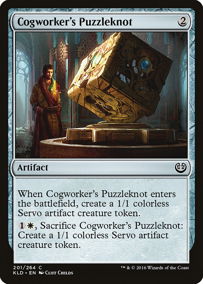 Cogworker's Puzzleknot [Kaladesh] | Game Haven TX