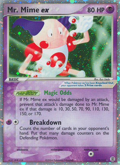 Mr. Mime ex (110/112) [EX: FireRed & LeafGreen] | Game Haven TX