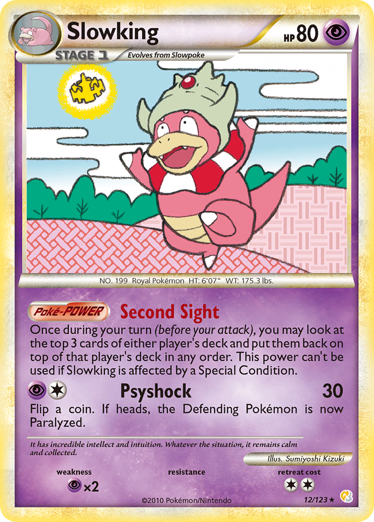 Slowking (12/123) [HeartGold & SoulSilver: Base Set] | Game Haven TX