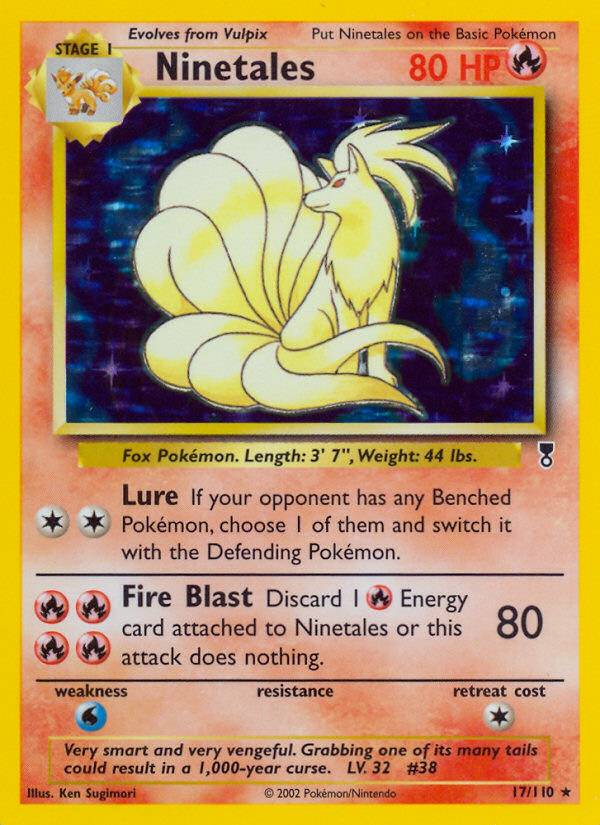 Ninetales (17/110) [Legendary Collection] | Game Haven TX