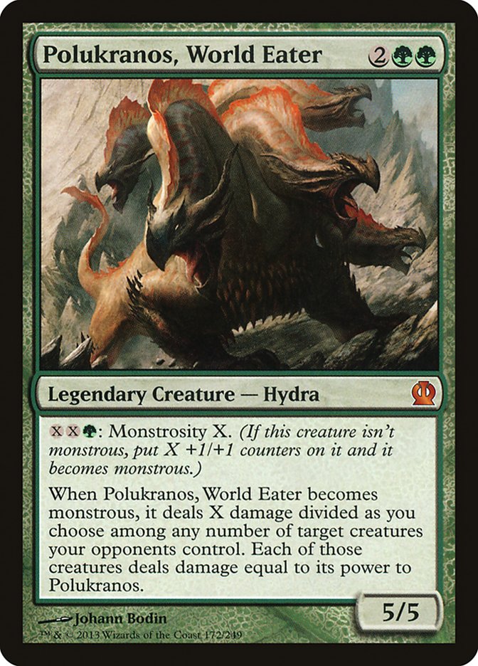 Polukranos, World Eater [Theros] | Game Haven TX