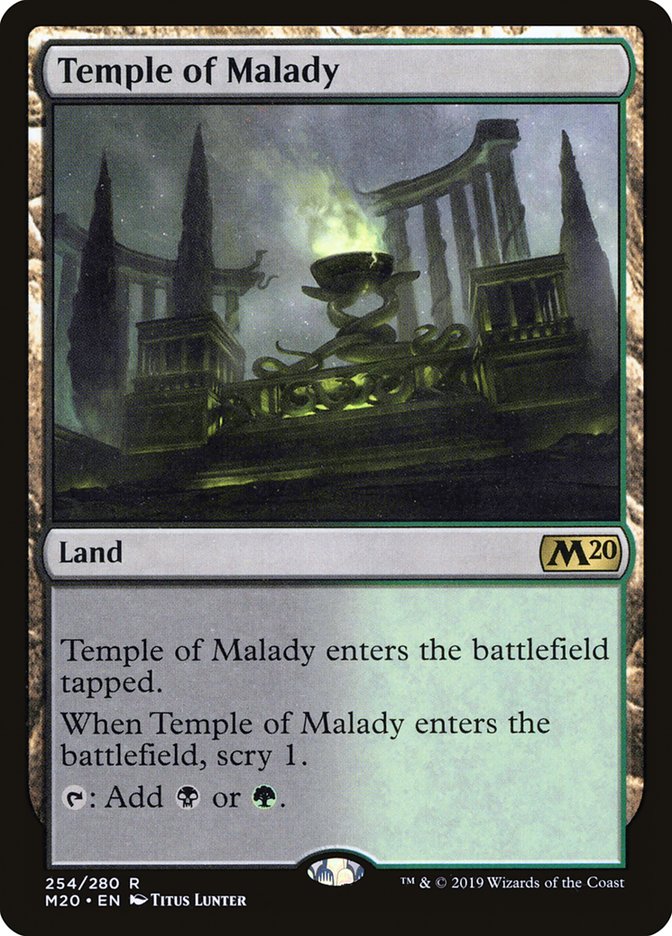 Temple of Malady [Core Set 2020] | Game Haven TX