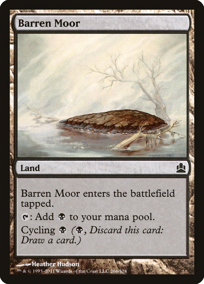 Barren Moor [Commander 2011] | Game Haven TX