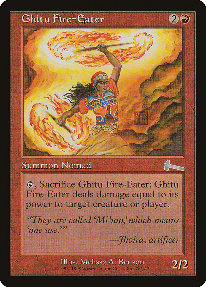 Ghitu Fire-Eater [Urza's Legacy] | Game Haven TX