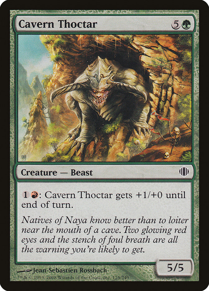 Cavern Thoctar [Shards of Alara] | Game Haven TX