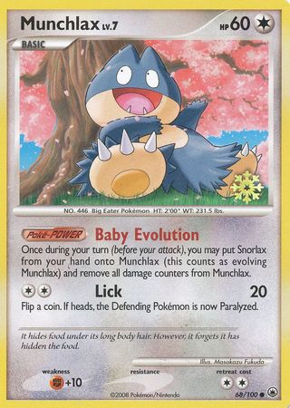 Munchlax (68/100) [Countdown Calendar Promos] | Game Haven TX