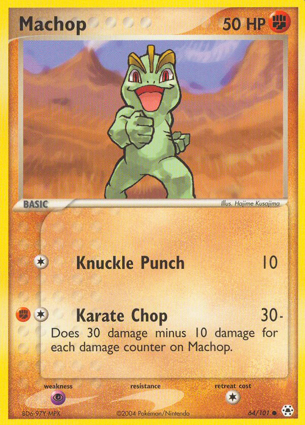 Machop (64/101) [EX: Hidden Legends] | Game Haven TX