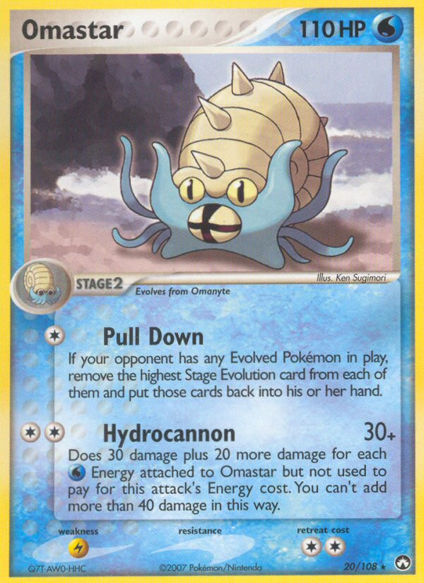 Omastar (20/108) [EX: Power Keepers] | Game Haven TX