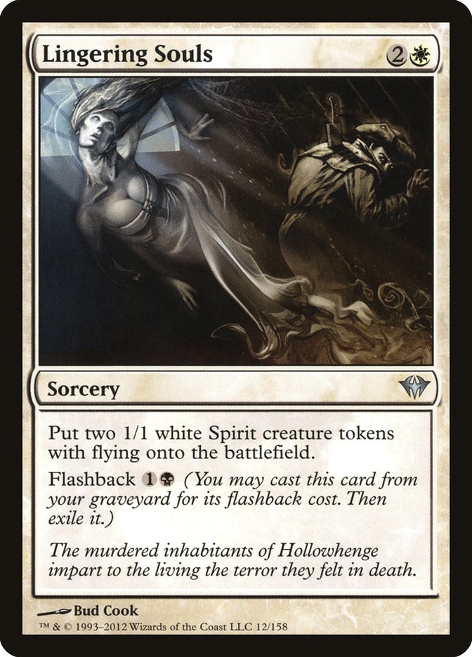 Lingering Souls [Dark Ascension] | Game Haven TX