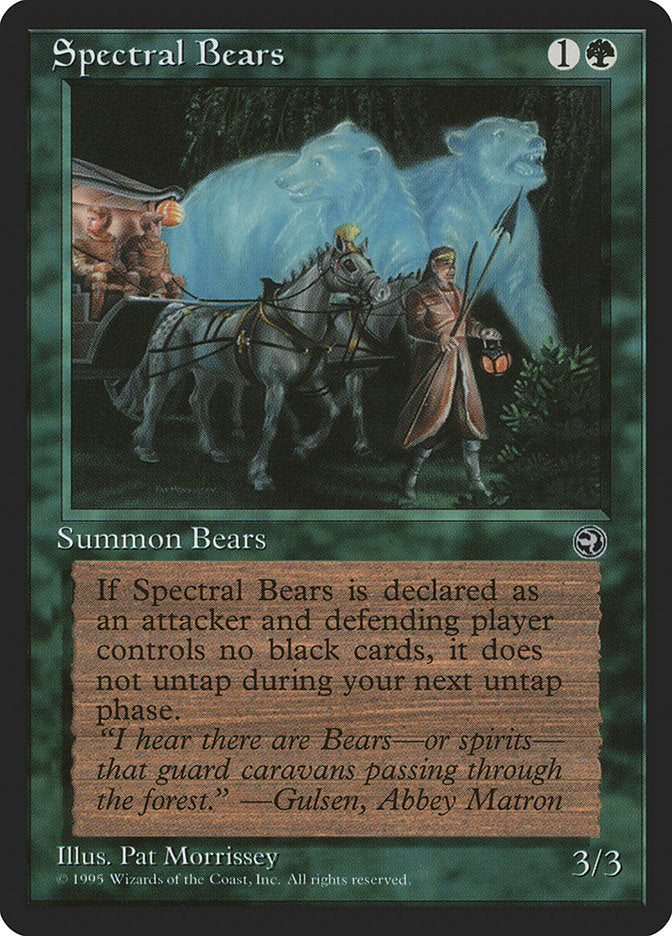 Spectral Bears [Homelands] | Game Haven TX