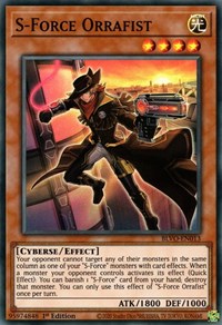 S-Force Orrafist [BLVO-EN013] Super Rare | Game Haven TX