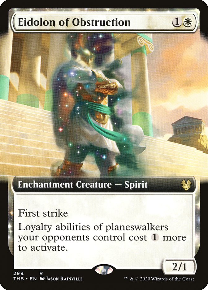 Eidolon of Obstruction (Extended Art) [Theros Beyond Death] | Game Haven TX