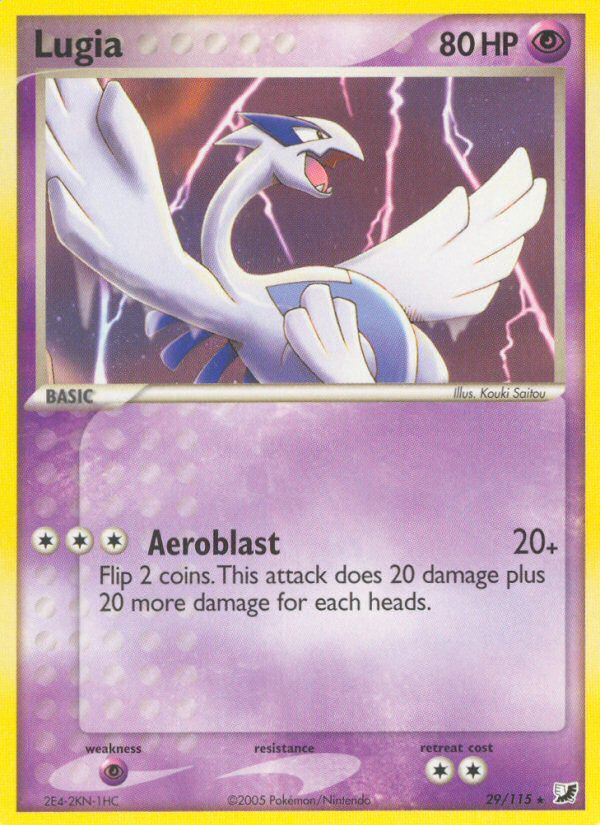 Lugia (29/115) [EX: Unseen Forces] | Game Haven TX