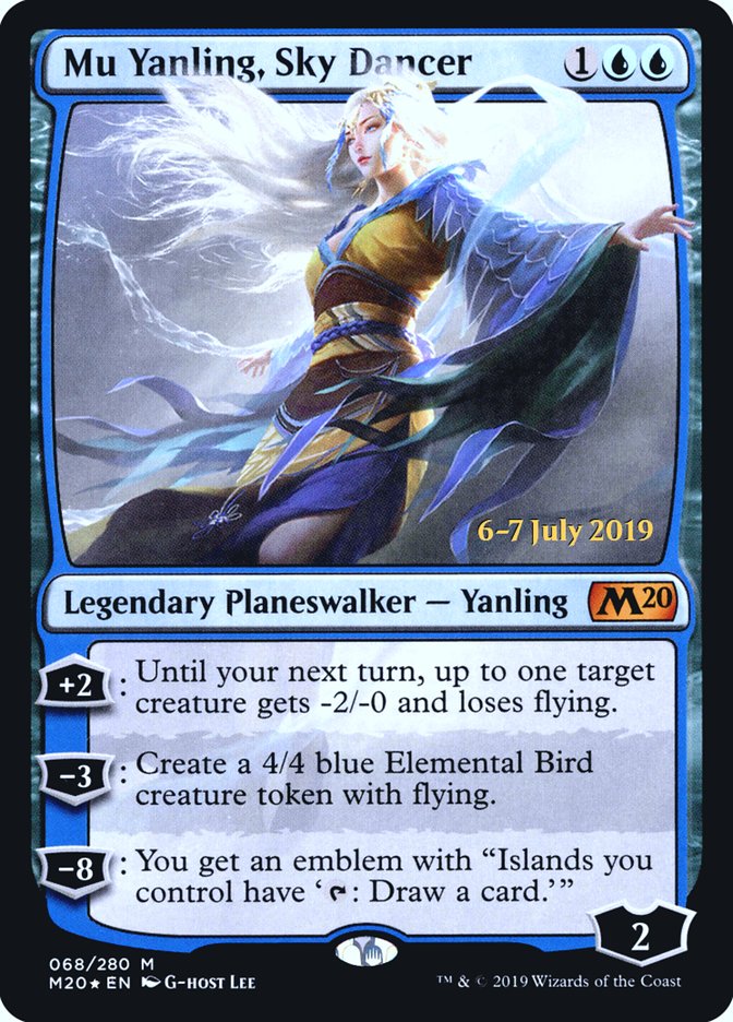 Mu Yanling, Sky Dancer [Core Set 2020 Promos] | Game Haven TX
