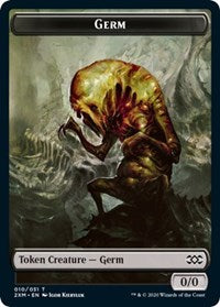 Germ // Ooze Double-sided Token [Double Masters Tokens] | Game Haven TX