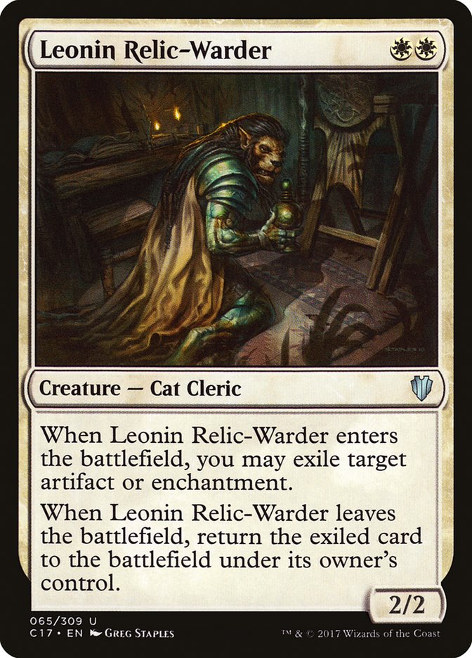 Leonin Relic-Warder [Commander 2017] | Game Haven TX