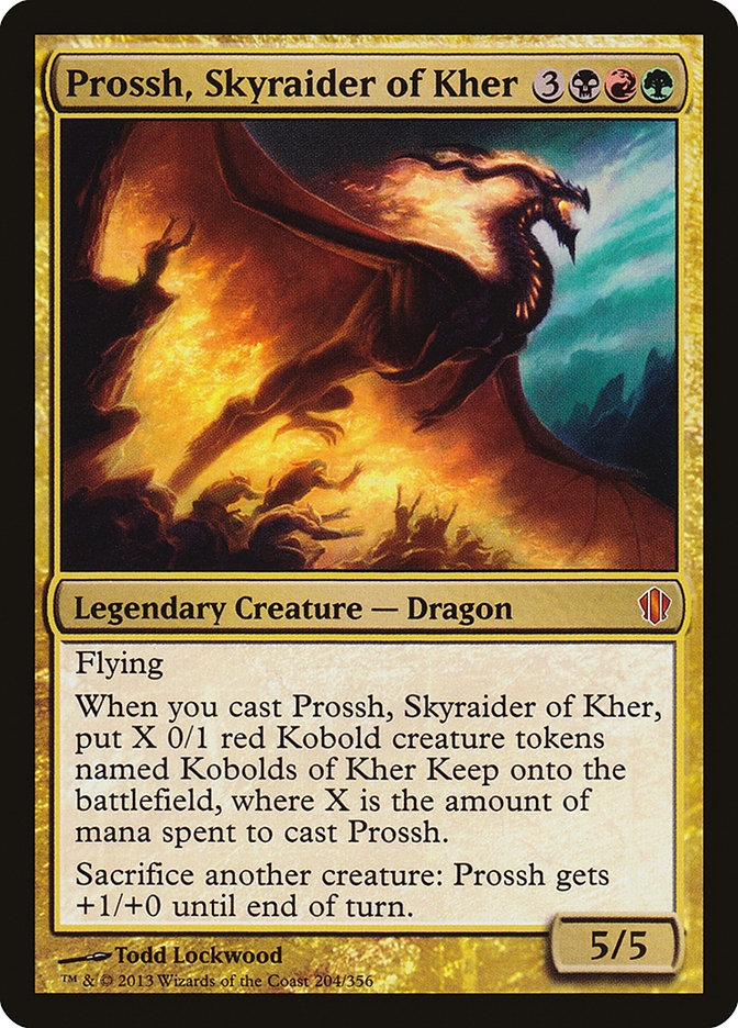 Prossh, Skyraider of Kher [Commander 2013] | Game Haven TX