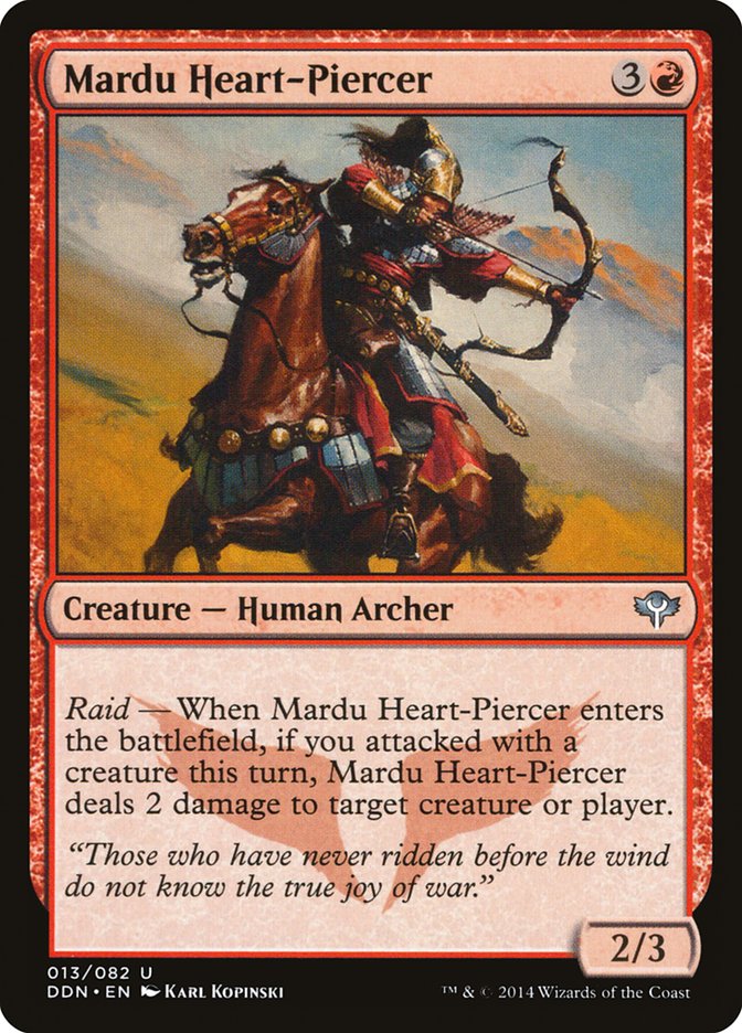 Mardu Heart-Piercer [Duel Decks: Speed vs. Cunning] | Game Haven TX