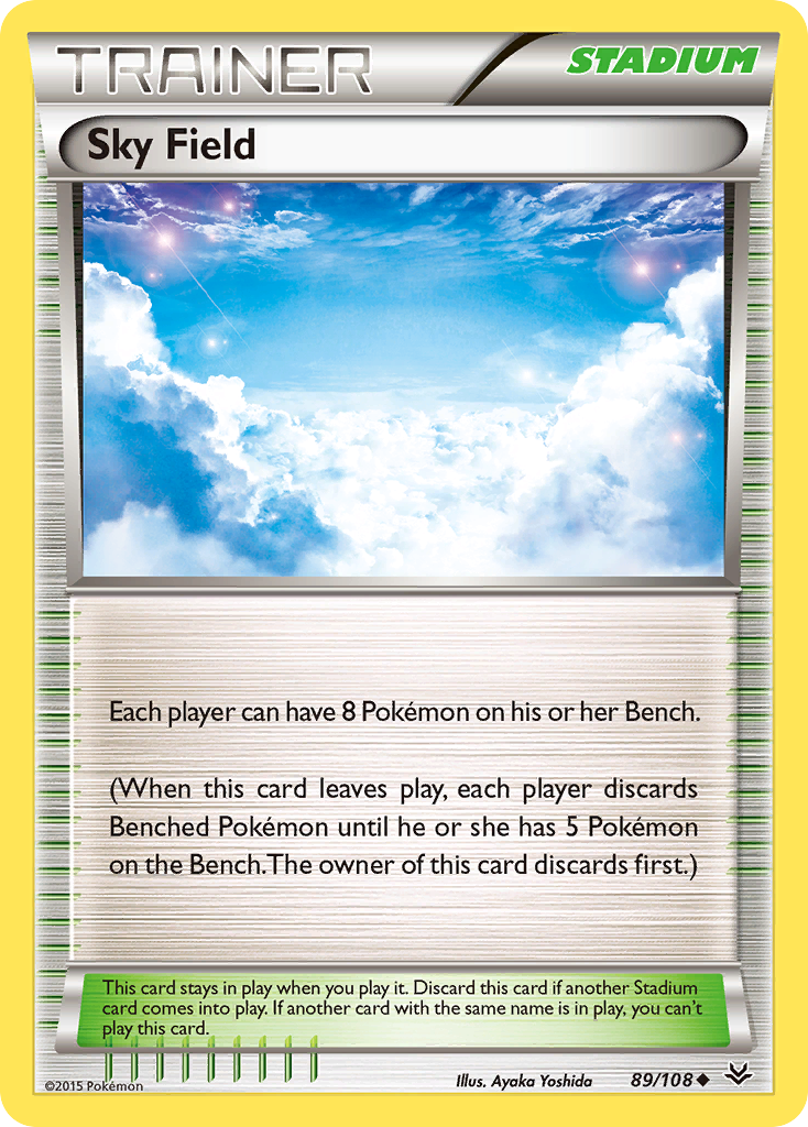 Sky Field (89/108) [XY: Roaring Skies] | Game Haven TX