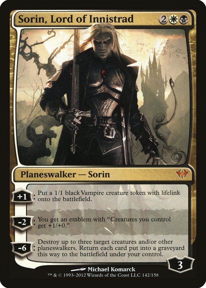 Sorin, Lord of Innistrad [Dark Ascension] | Game Haven TX