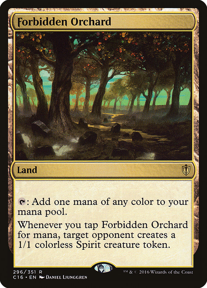 Forbidden Orchard [Commander 2016] | Game Haven TX