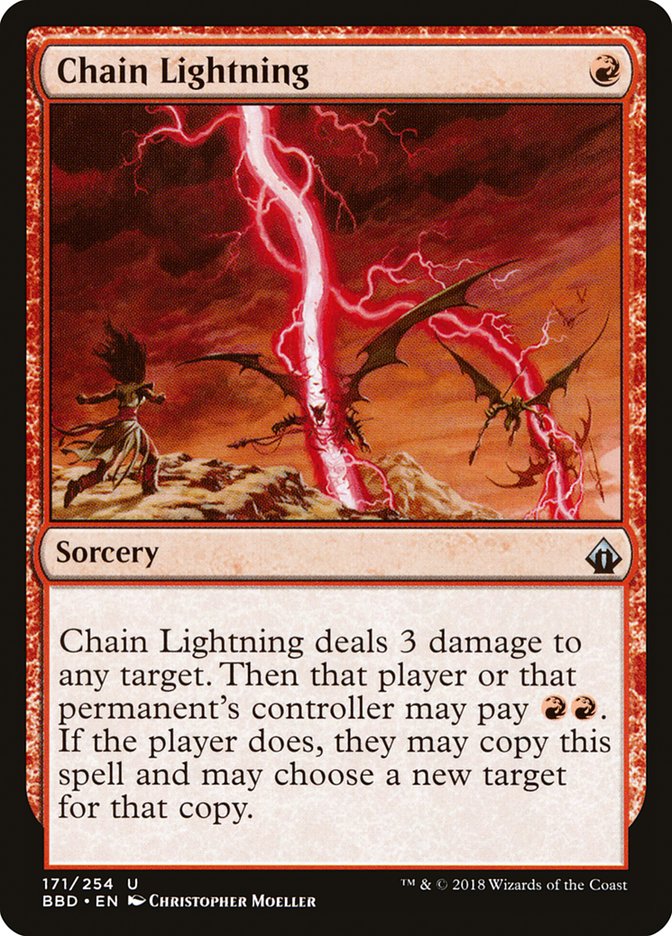 Chain Lightning [Battlebond] | Game Haven TX