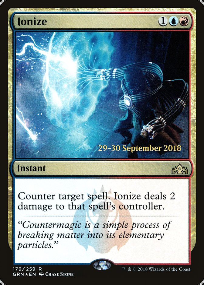 Ionize [Guilds of Ravnica Promos] | Game Haven TX